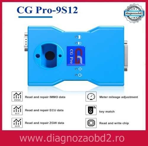 Tester auto CGDI – programator CG Pro 9s12 Full + adaptoare,