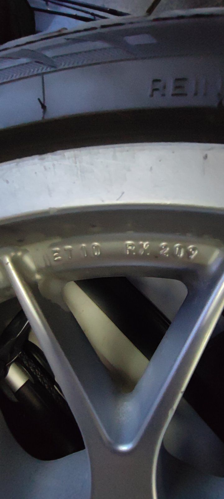 18'' BBS RX209  с гуми.