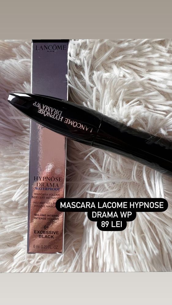 Mascara Rare Beauty, Lacome, Too Faced