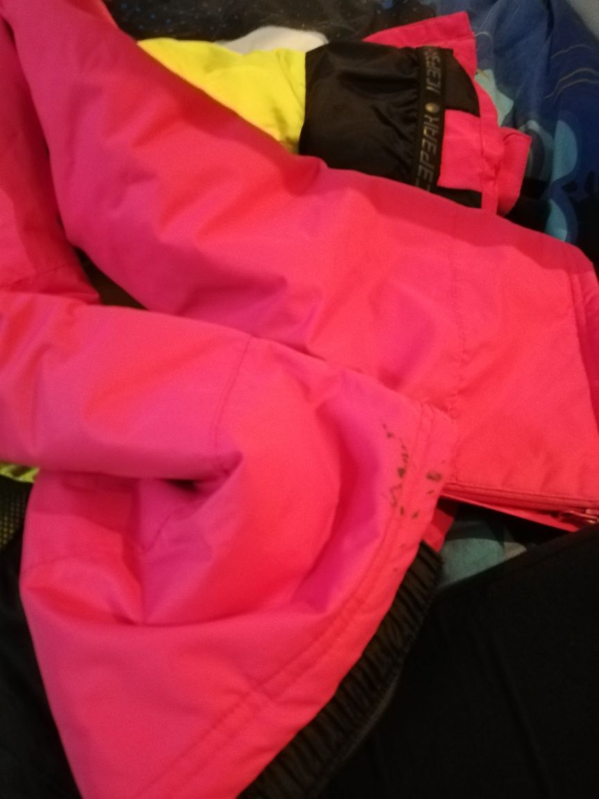 Детски комплект за ски ICEPEAK за момиче 128-7/8г Розово Яке гащеризон
