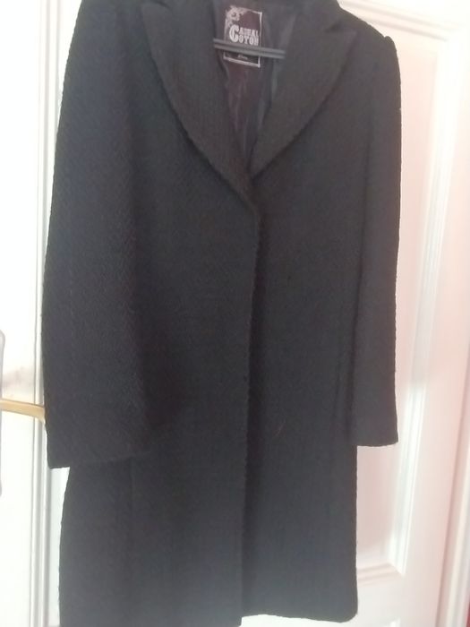 Дамско есенно палто, размер М вълнено