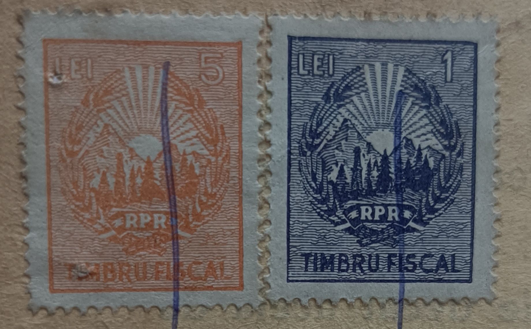 Timbre vechi 1936 si 1950