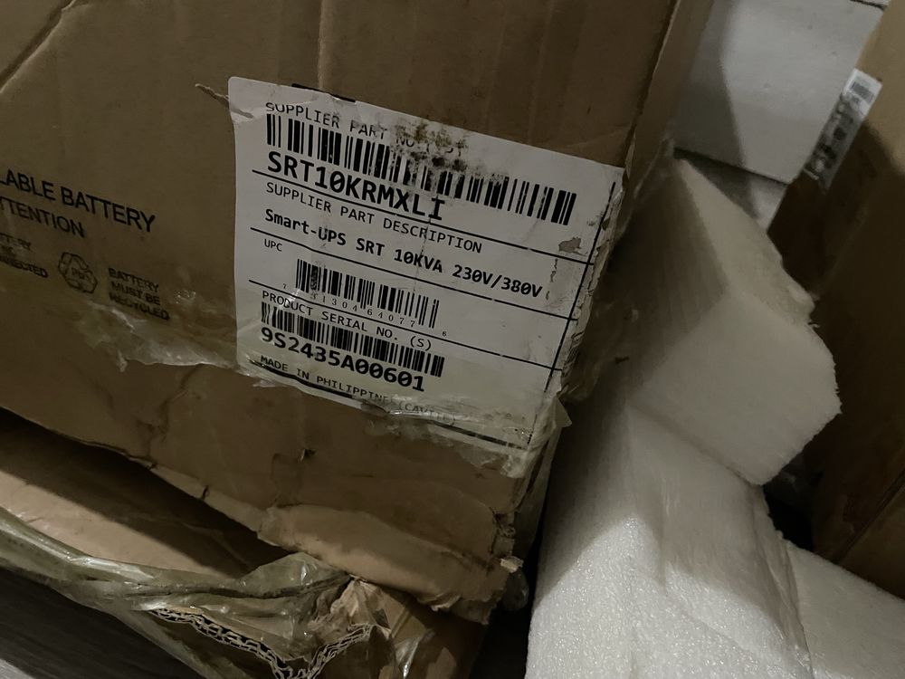 ИБП (UPS) APC Smart-UPS On-Line SRT10KRMXLI 10000 ВА(VA)/10000 Вт(W)