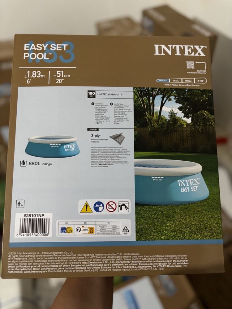 Intex bassenlar narxlari bilan