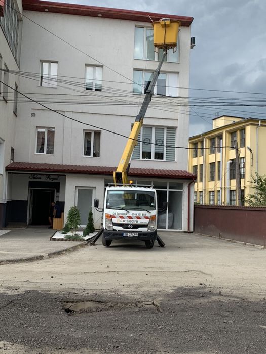 Inchiriere Manitou rotativ 18m / nacela 20m / macara lucrari inaltime