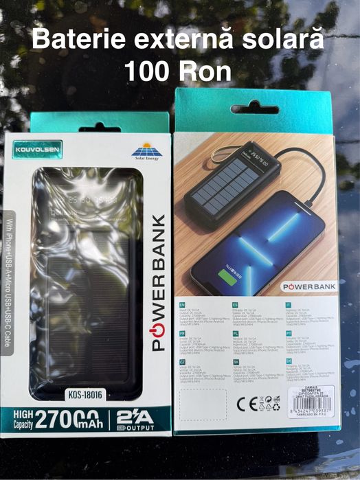Baterie externa power bank