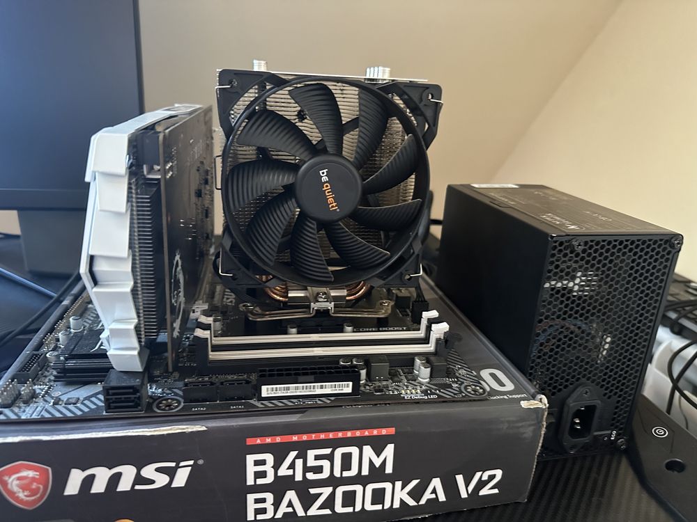 MSI B450M BAZOOKA V2, AMD Ryzen 5 MSI GEFORCE GTX 1650 и захранване