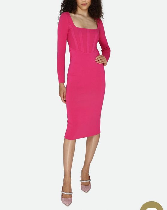 Рокля Pinko в розов цвят