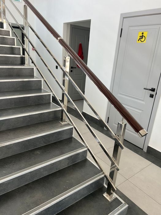 Перила из нержавеующий стали!