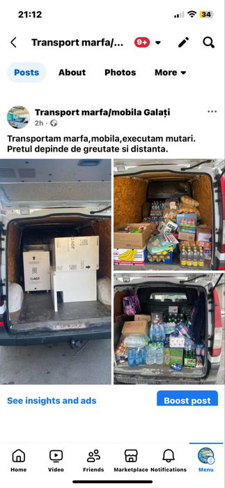 Transport Rapid pentru Sărbători – Mobilă & Pachete Galati-Bucuresti!