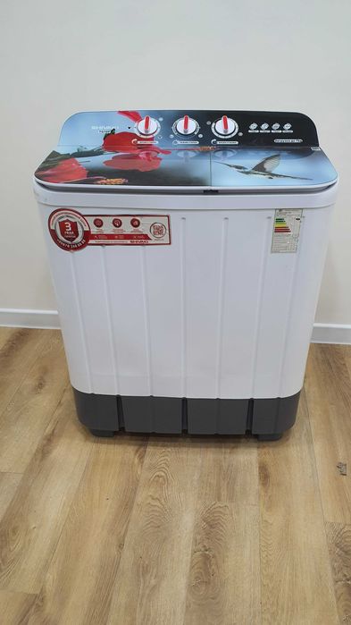 Стиральная машина SHIVAKI 7 kg, полуавтомат, использовали 2-3 раз