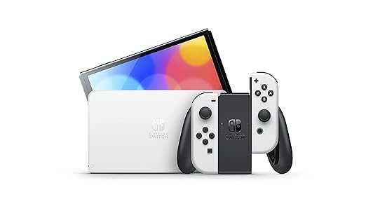 Nintendo Switch OLED Ram 64GB  adjustable stand Vivid 7” OLED screen