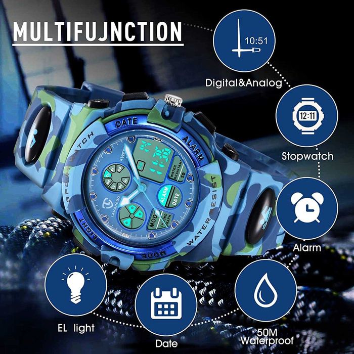 Ceas digital multifunctional pentru adolescenti  LAVAREDO Sigilat !!