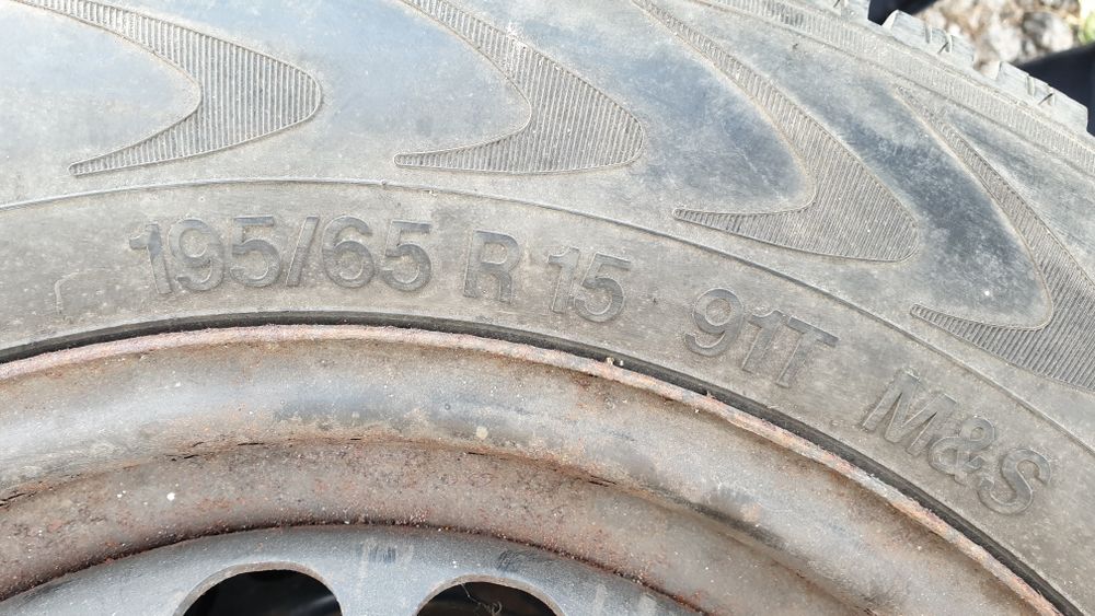 Джанти 5х112 15 с гуми 195 65 15