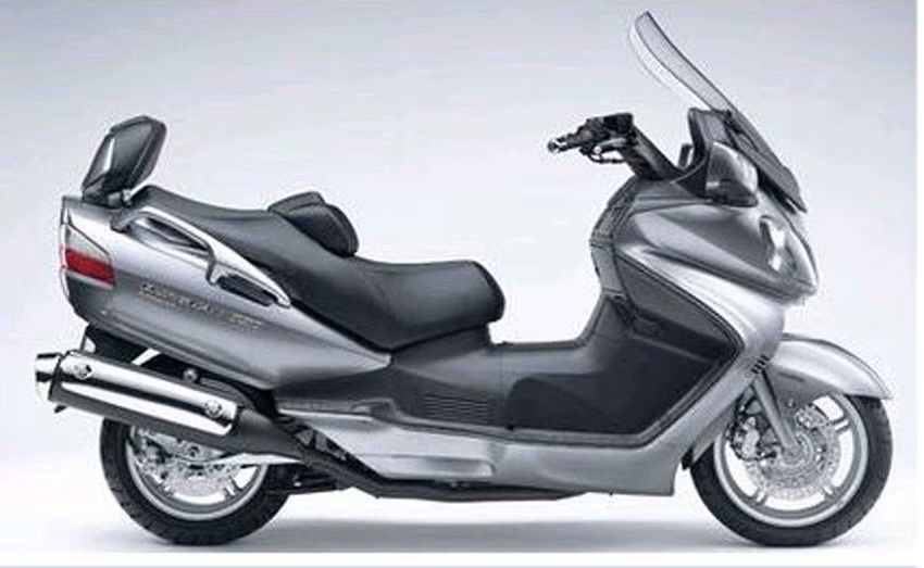 Suzuki Burgman 650 (2003) на части