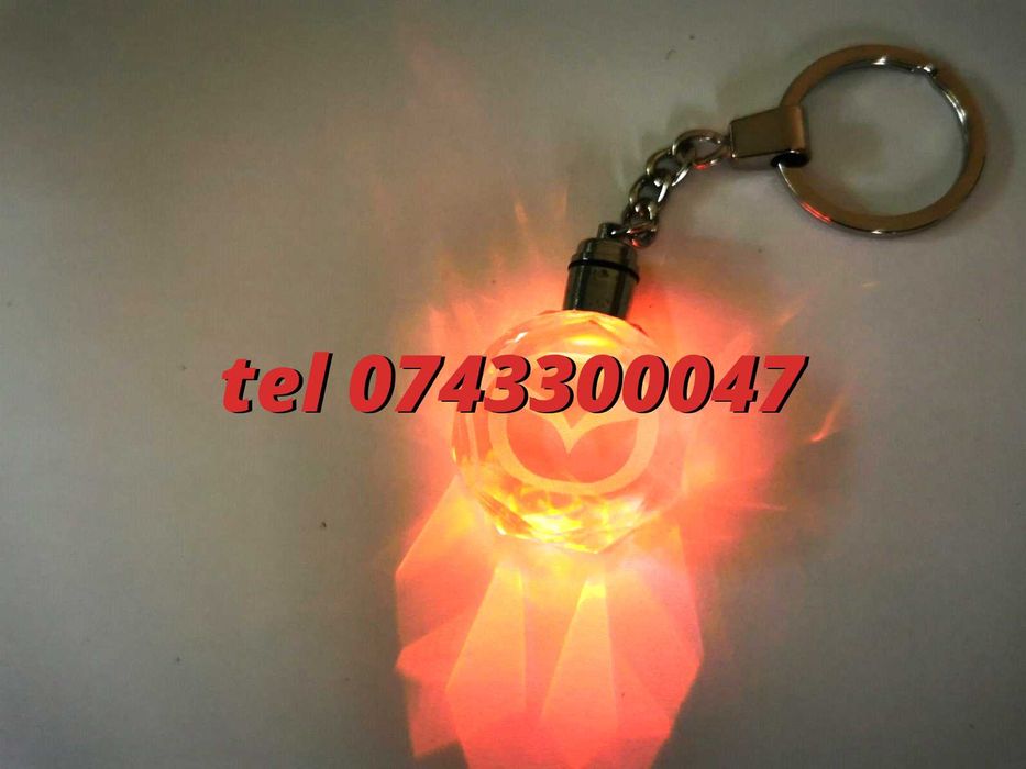 Oferta Breloc Sticla Led 6 Culori Mazda