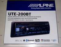 alpine ute-200bt + пульт rue 4350