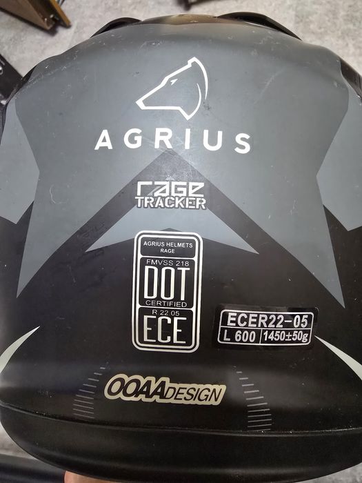 Casca moto Agrius Rage SV Tracker mărimea L