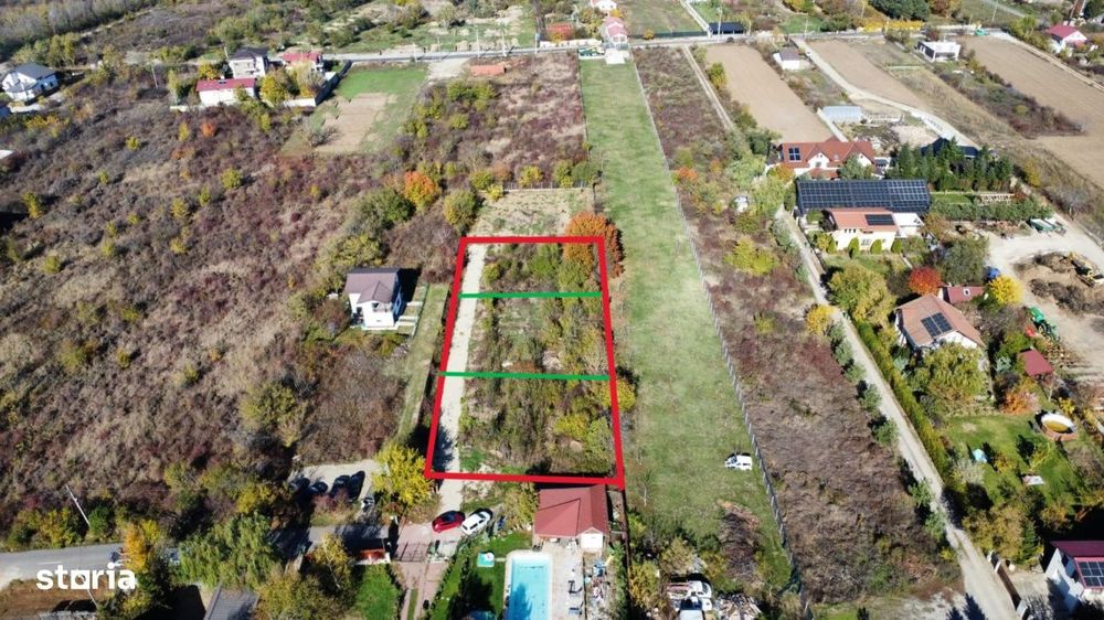 Teren de vanzare in Vladiceasca, 720mp, langa DN1 - Snagov Plaza