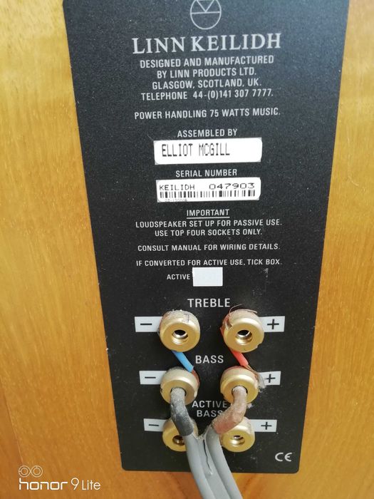 Тонколони 2 броя - Марка LINN
Модел KEILIDH