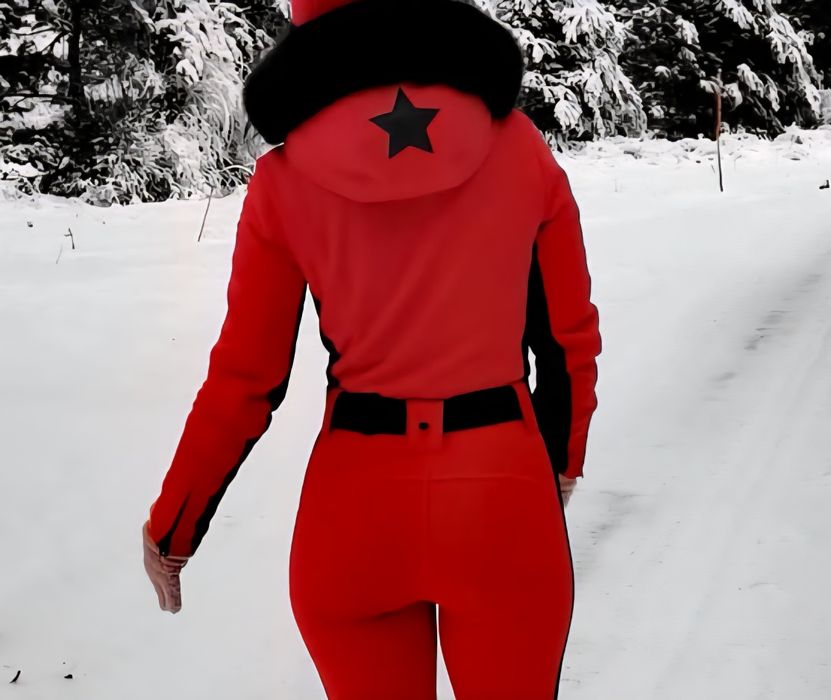 Ски екип Goldbergh червен цял