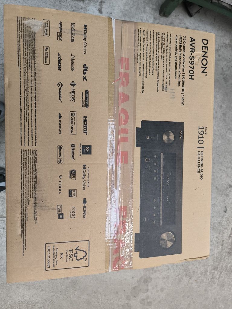 denon avr S-970H  8 K ultra hd