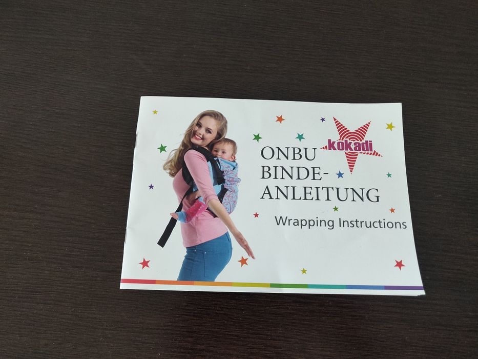 Sistem portbebe stil rucsac Kokadi Onbu