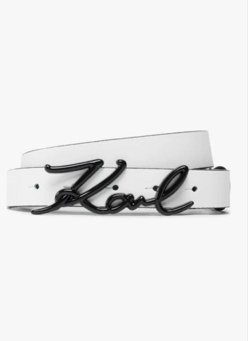 Колан Karl Lagerfeld естесвена кожа