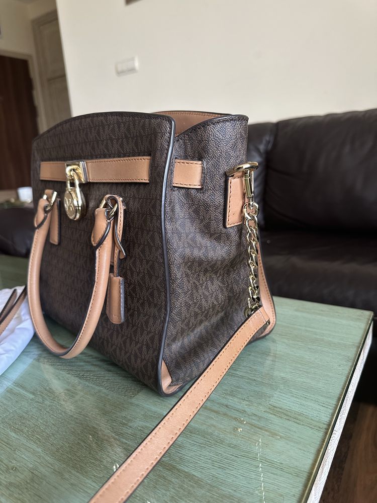 Michael Kors кафява чанта