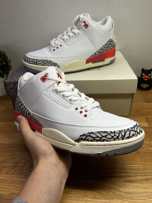 Jordan 3 White Cement