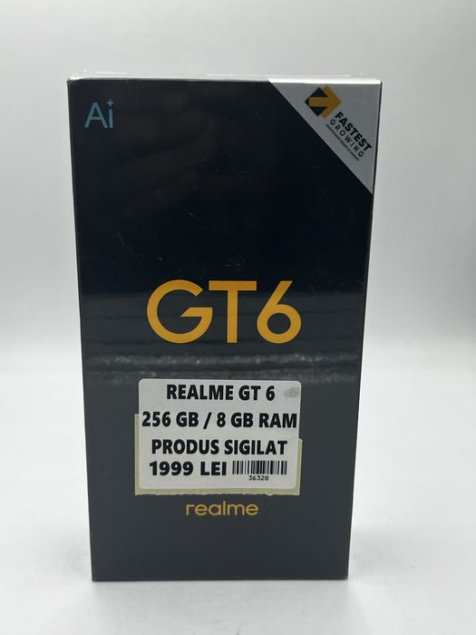 Realme gt 6 256 GB / 8 GB RAM PRODUS SIGILAT #36328