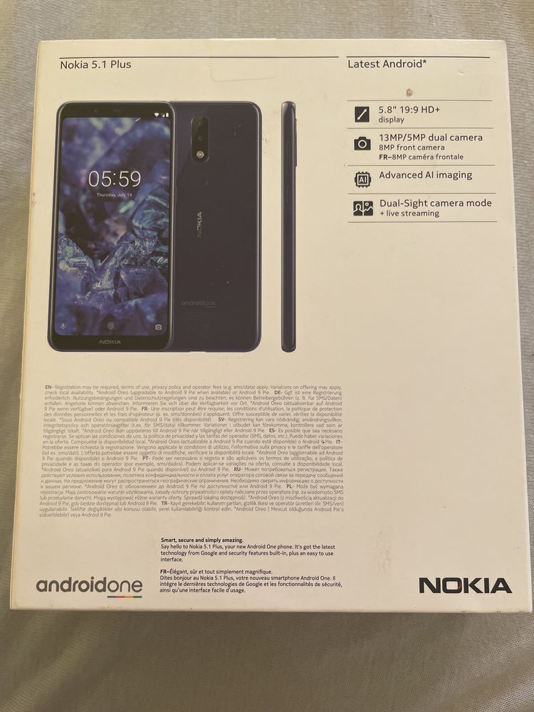 Телефон Nokia 5.1 Plus