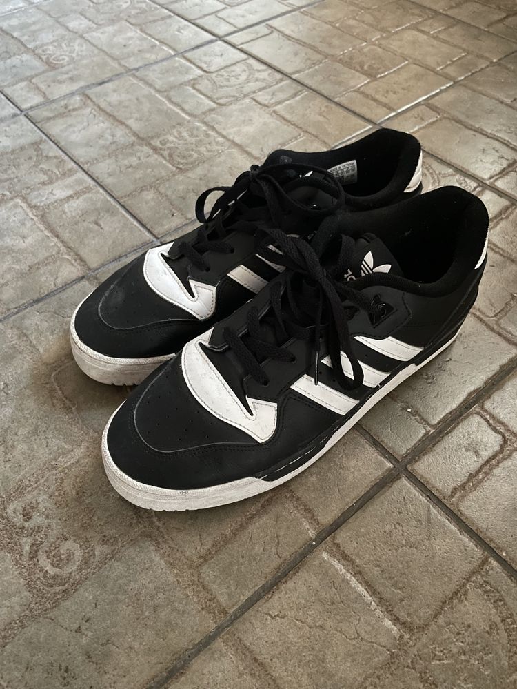 adidas rivalry low black