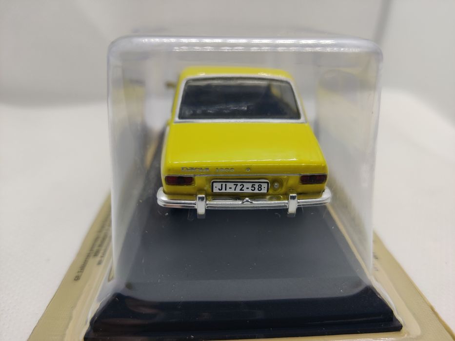Macheta Dacia 1300 galbenă Sigilata