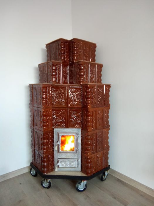 Sobe de teracotă, șeminee termice