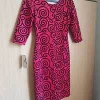 rochie rosie marimea 36