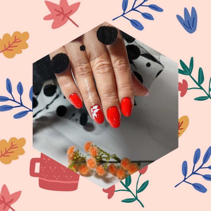 Unghii cu gel si semi