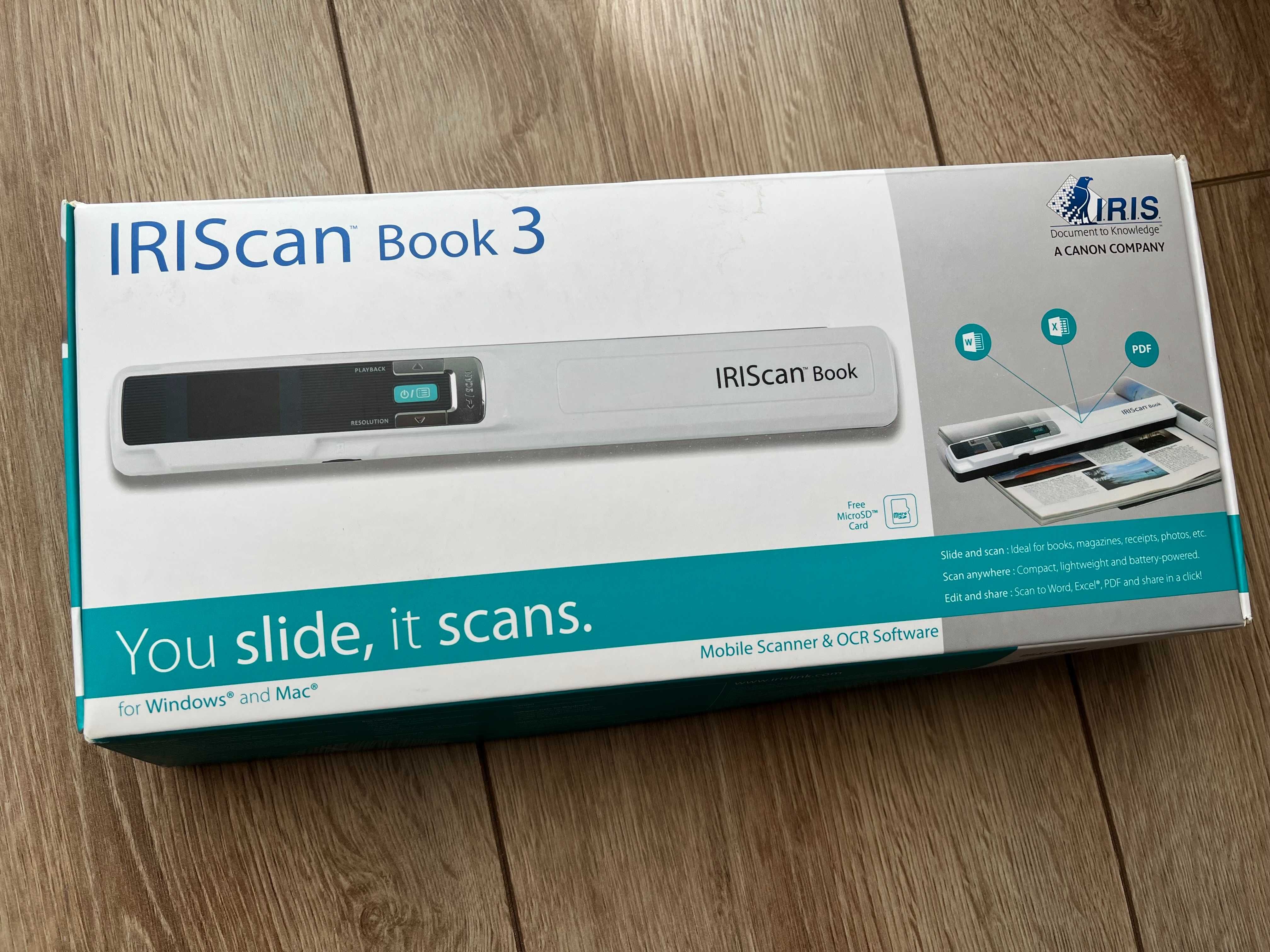 Vând Scanner portabil Iris IRIScan Book 3, A4 - Nou