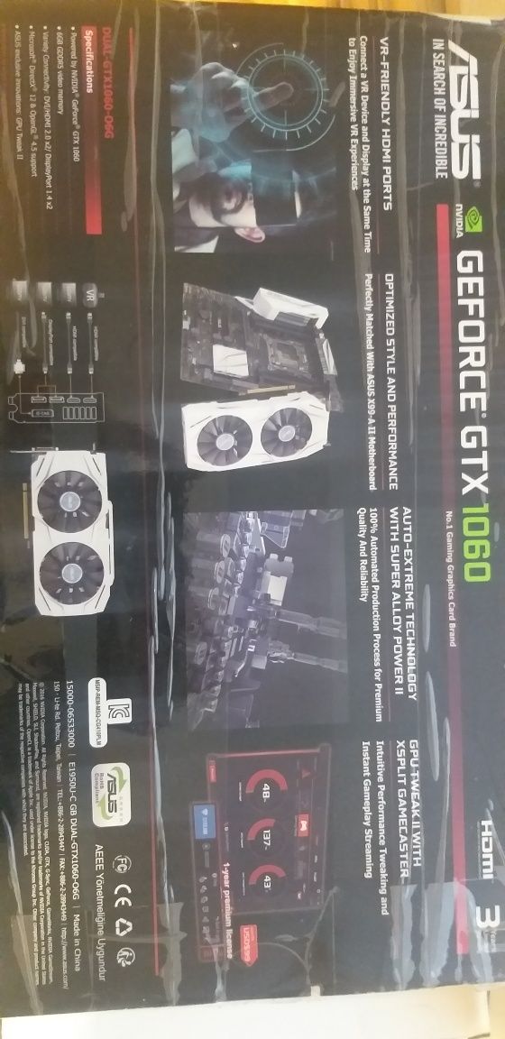 Asus Dual GTX 1060 6GB DEFECT