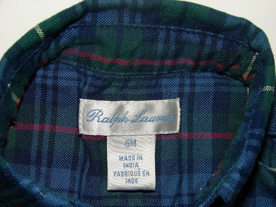 Camasa copii RALPH LAUREN, Varsta 6 Luni, Autentica/Originala