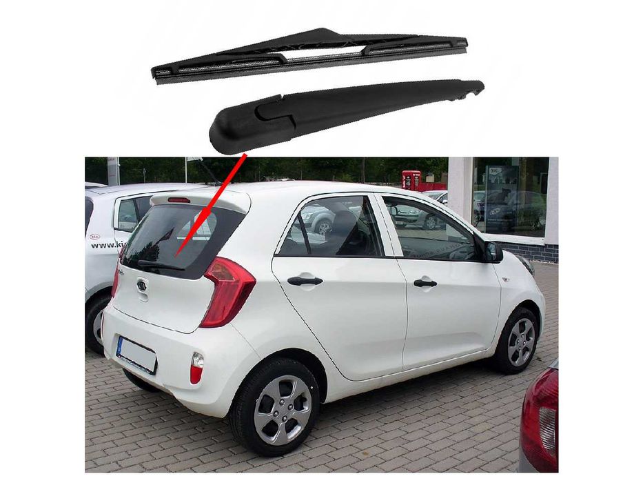 Задно рамо с чистачка за Hyundai I10, Kia Picanto и Picanto 2