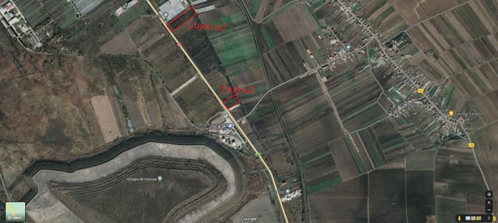 Teren intravilan deschidere la DE 70- Isalnita-Sere- Almaj- Rompetrol