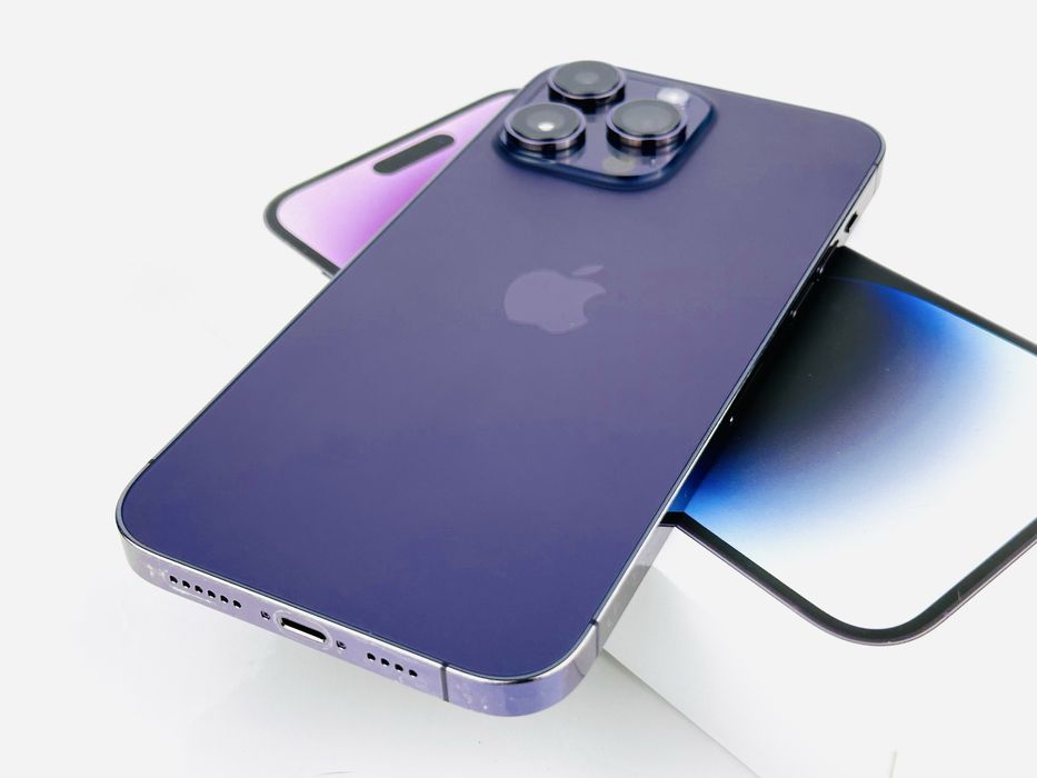 Apple iPhone 14 Pro Max 128GB Deep Purple Перфектен! Гаранция!