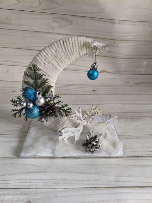 Поделка на новый год в садик и школу