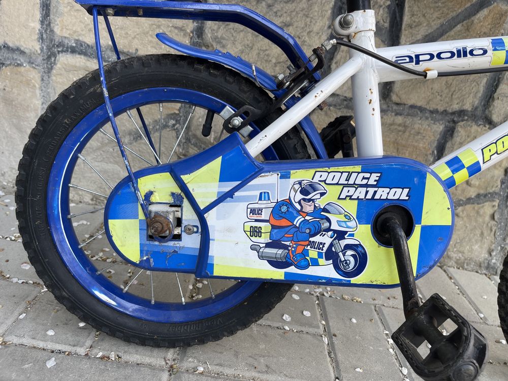 Bicicleta copii Patrol police roti 14”