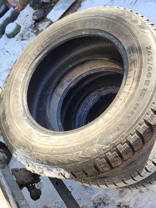 Продам зимние шины Nokian 265/60/18