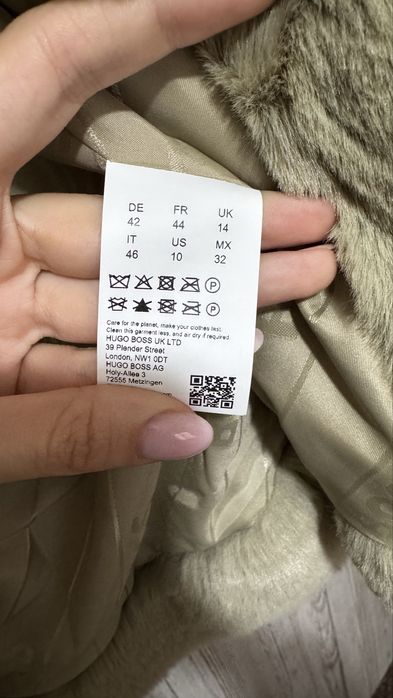 Geaca de blana Boss femei