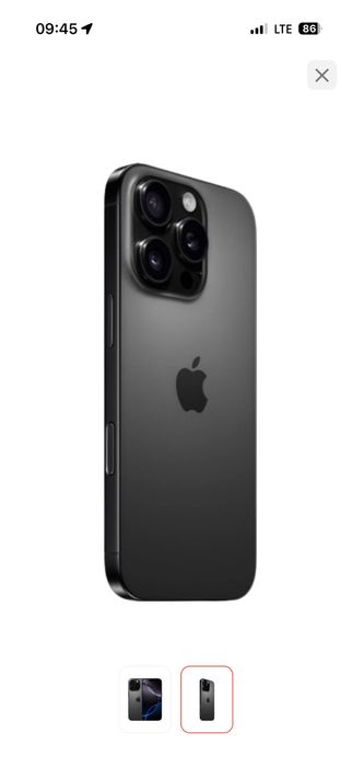 Смартфон Apple iPhone 16 Pro 128Gb черный