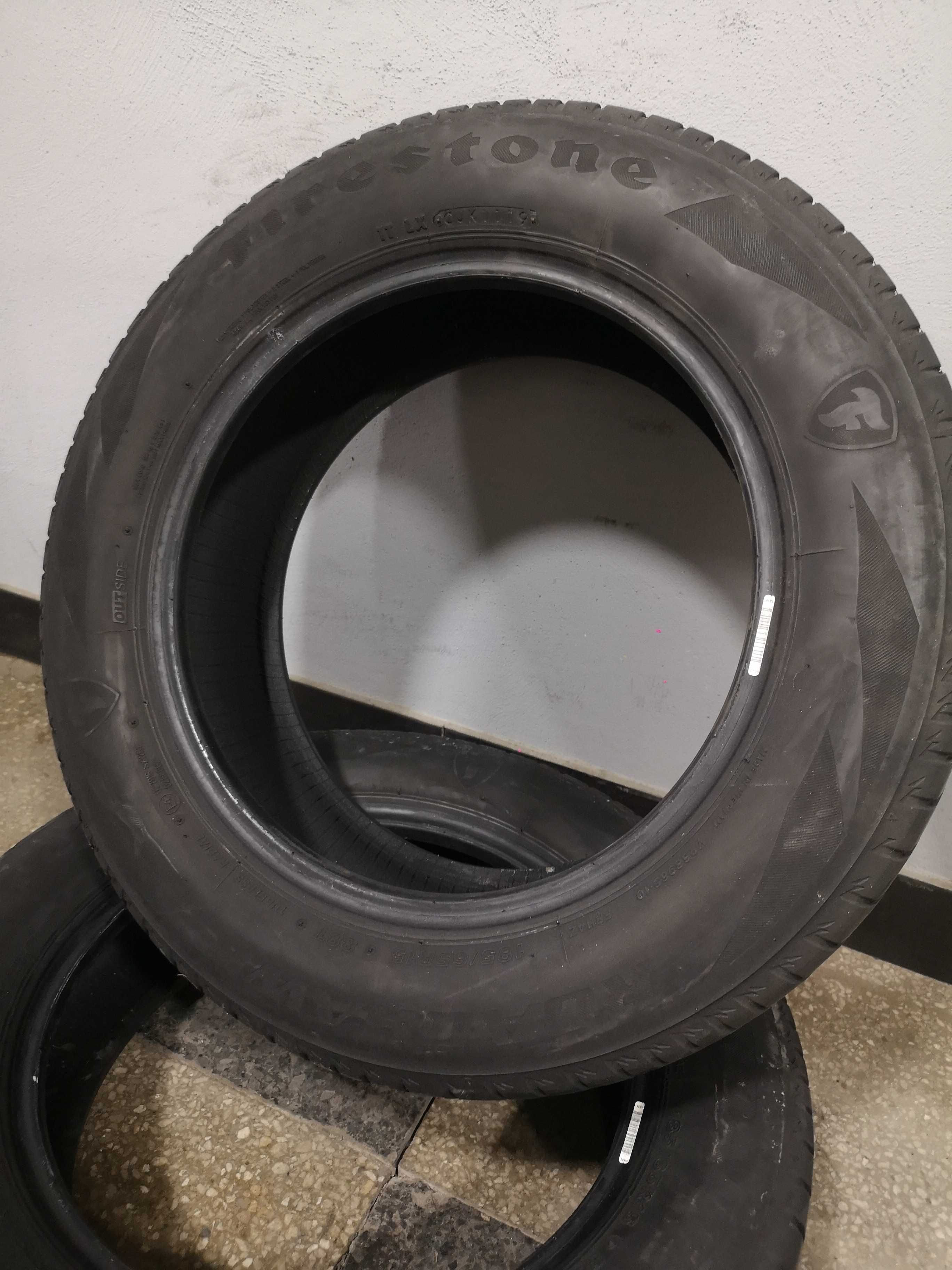 2бр 185/65/15 FIRESTONE 6,5мм грайфер дот:19г