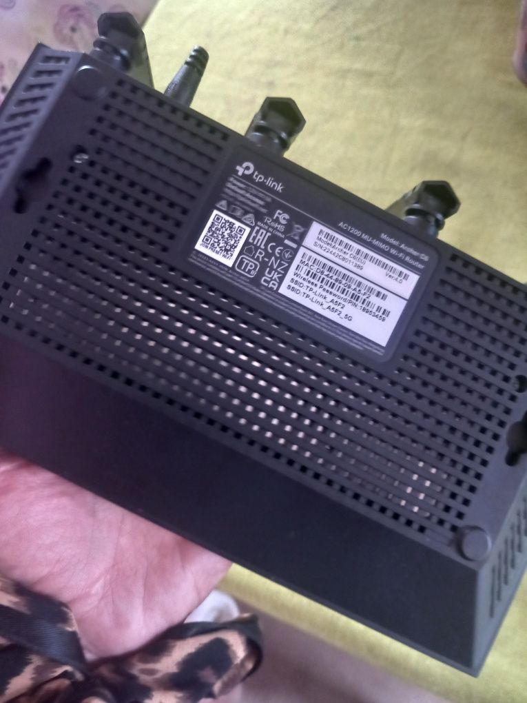 Двубандов рутер Gigabit MU-MIMO AC1200 Archer C6 - TP-LINK, ARCHER-C6